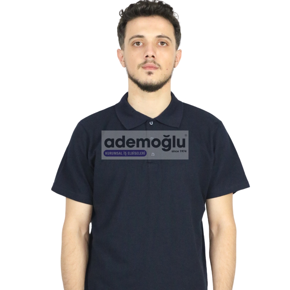 Polo%20Yaka%20Tişört%20Lacivert